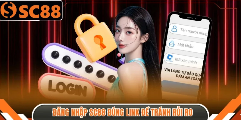 Đăng nhập SC88 đúng link để tránh rủi ro